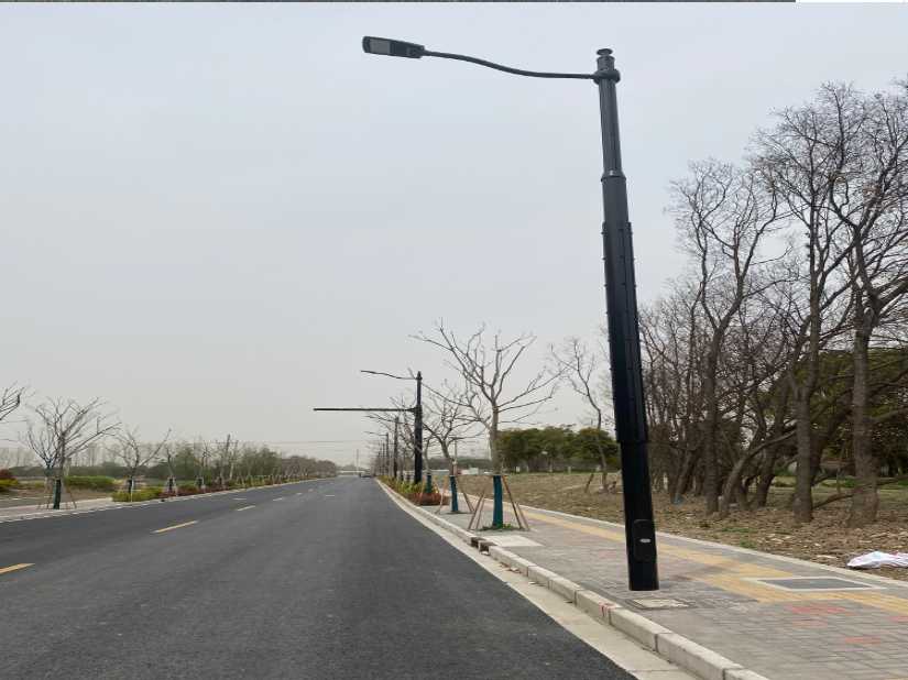景泰县上海综合杆 太阳能路灯工程